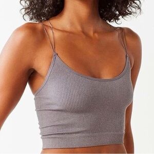 Out from Under Purple Glitter Seamless Tank Top